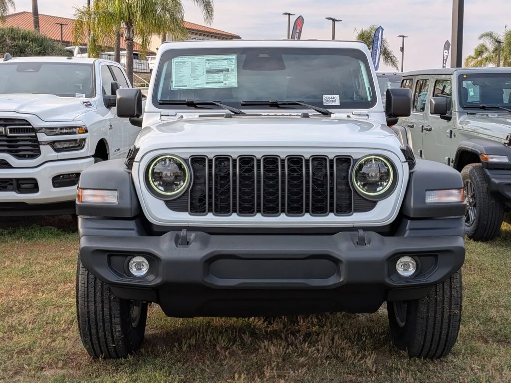 New 2026 Bright White Clearcoat Jeep Sport S image 2