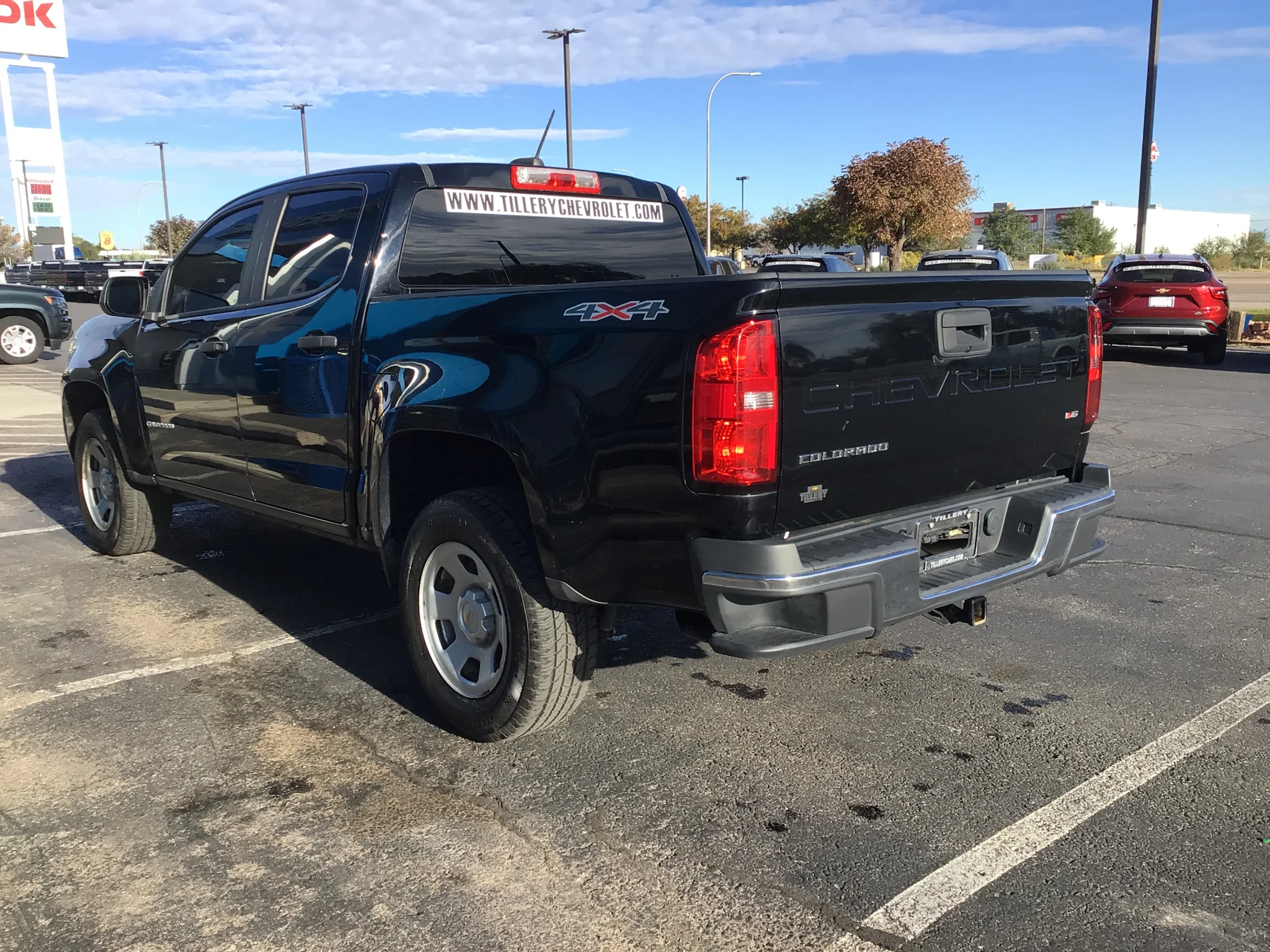 Used 2022 BLACK Chevrolet 4WD Work Truck image 4