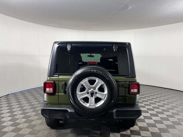 Used 2022 Green Jeep Unlimited Sport S image 5