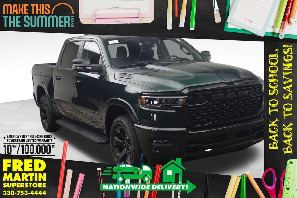 New 2026 Serrano Green Metallic RAM Big Horn/Lone Star image 1