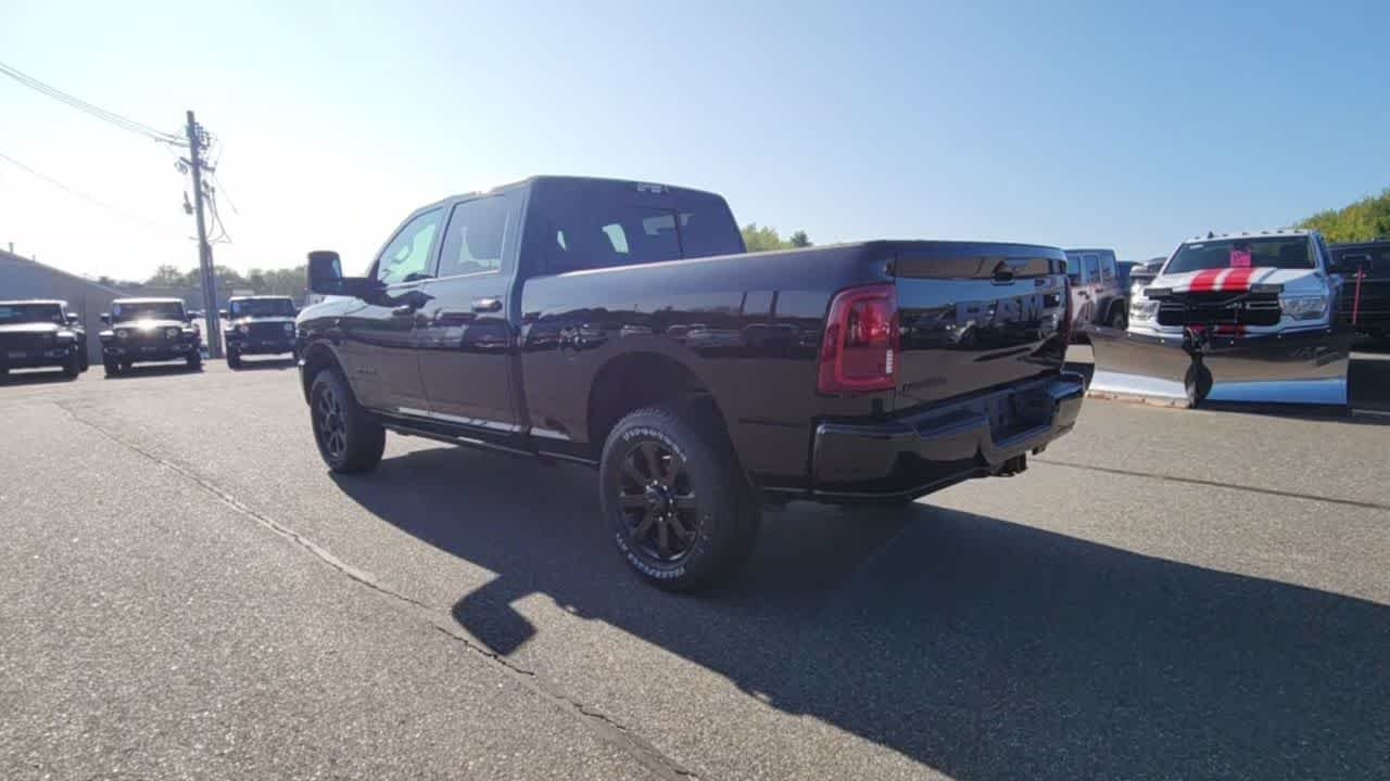 New 2026 Diamond Black Crystal Pearlcoat Ram Laramie image 2