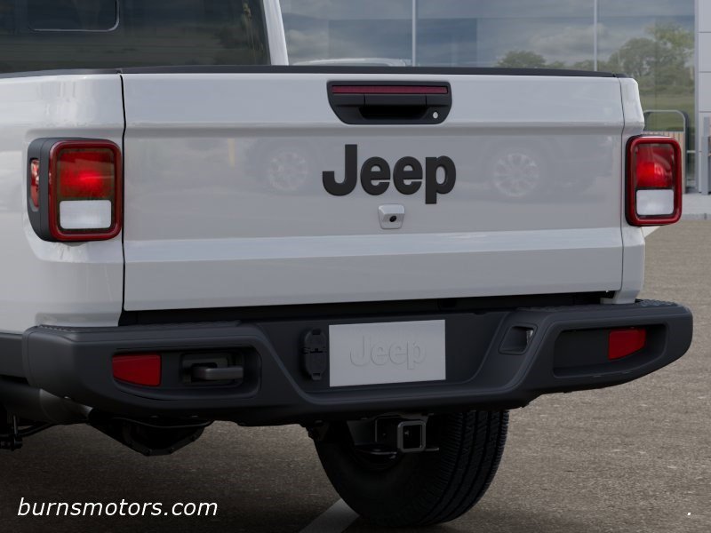New 2026 Bright White Clear-Coat Exterior Paint Jeep Sport S Dark Sky image 13