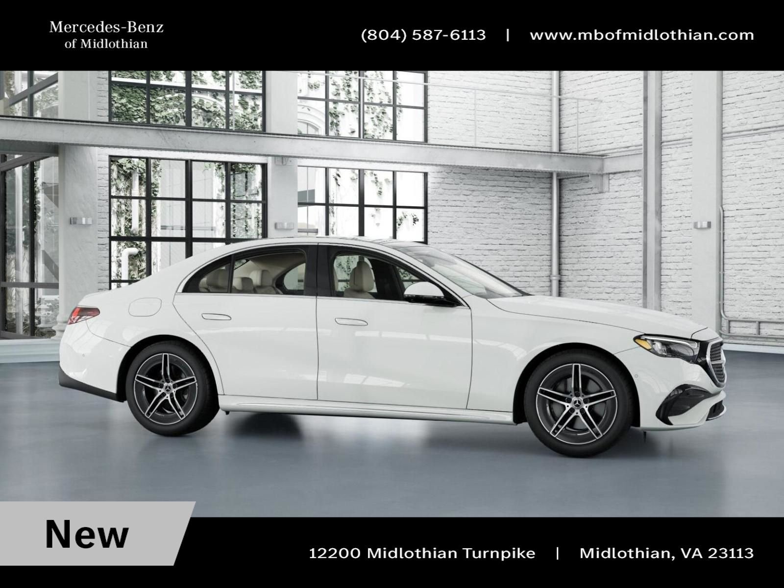 New 2026 Polar White Mercedes-Benz E 350 image 17