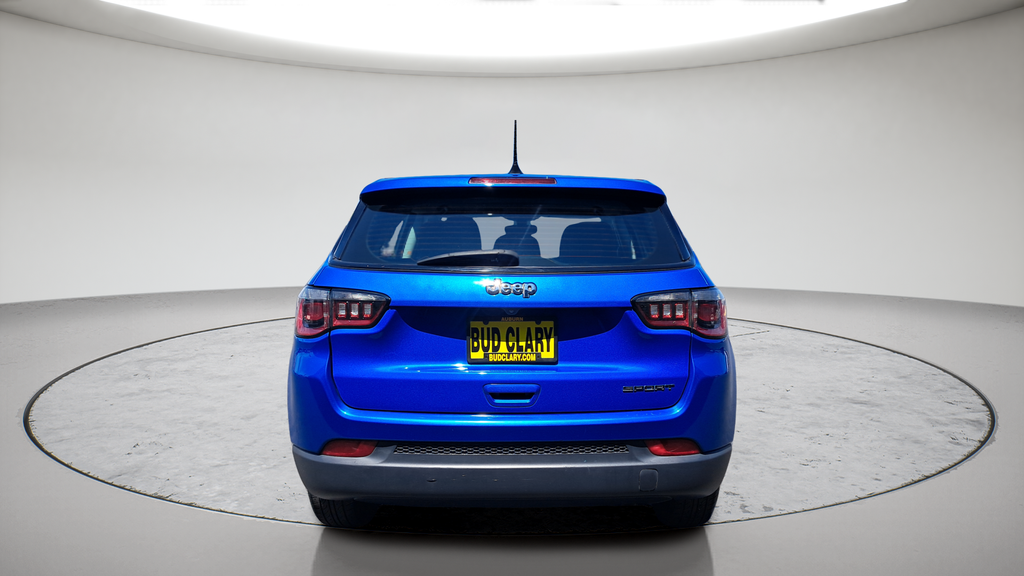 Used 2020 Blue Jeep Sport image 4
