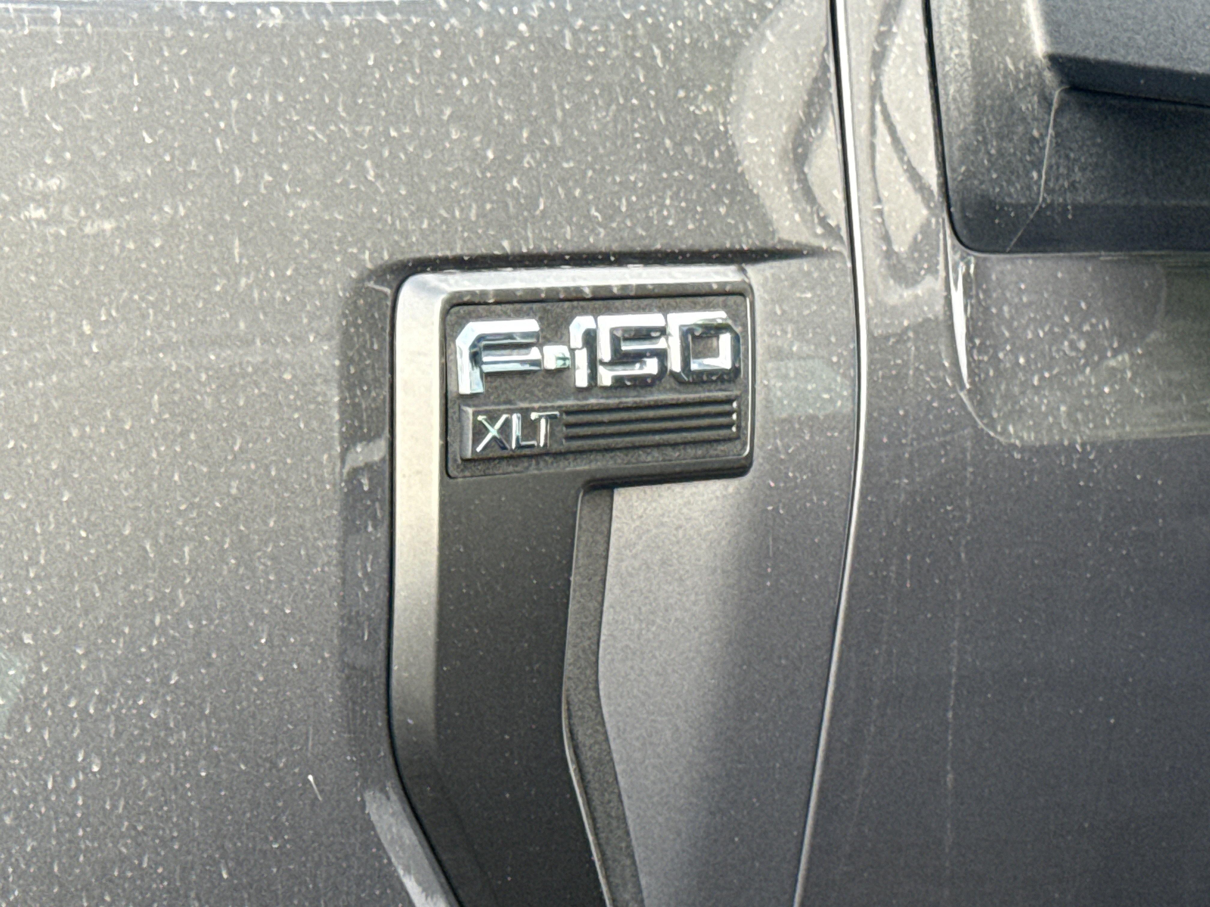 Used 2023 Carbonized Gray Metallic Ford XLT image 5