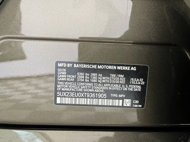 Used 2026 Manhattan Green Metallic BMW xDrive40i image 20