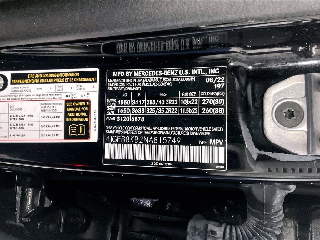 Used 2022 Black Mercedes-Benz GLE 63 S AMG® image 36