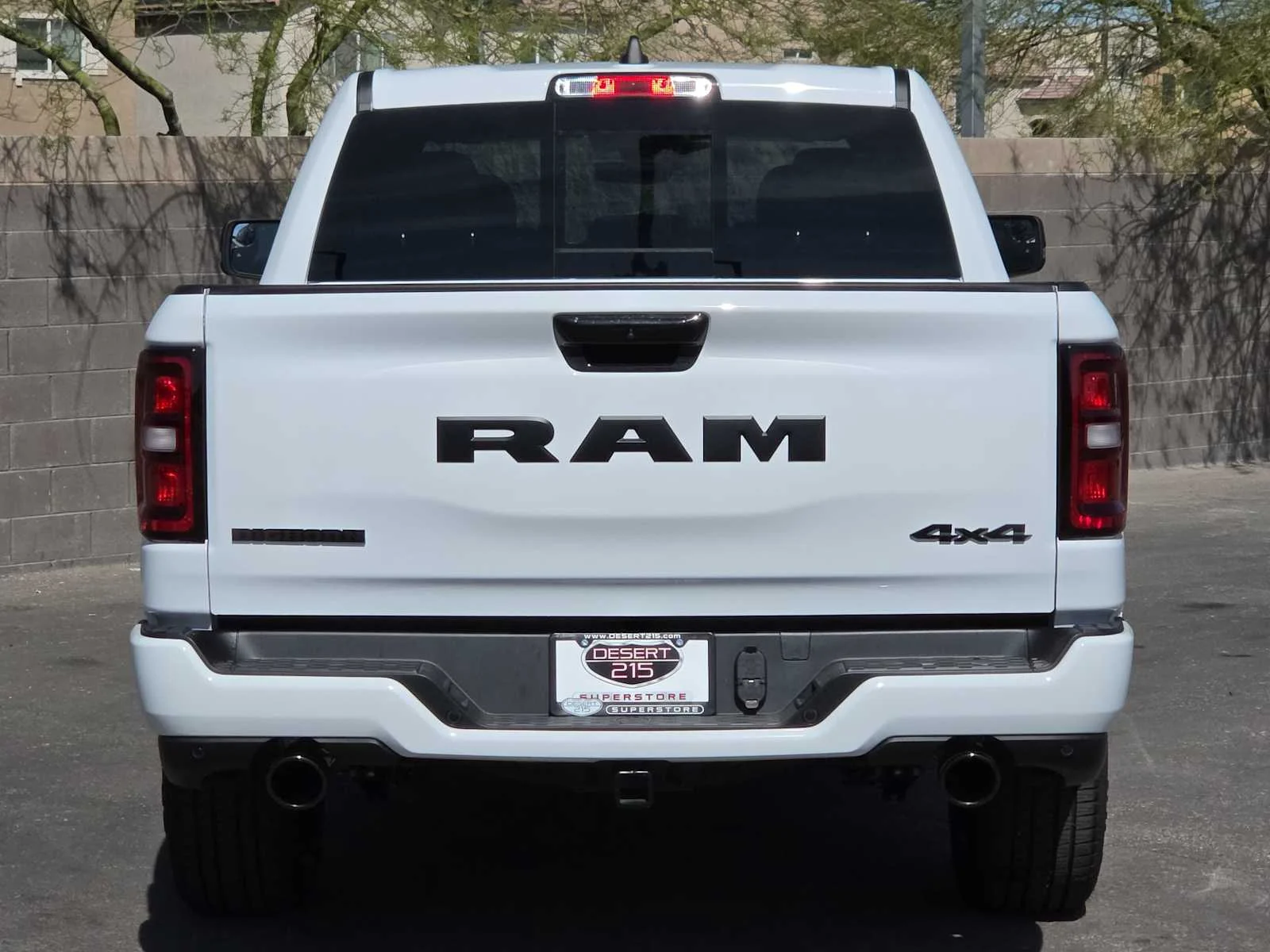 New 2026 Bright White Clear-Coat Exterior Paint RAM Big Horn image 7