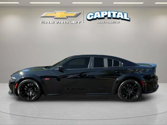 Used 2023 Black Dodge Scat Pack Widebody image 2