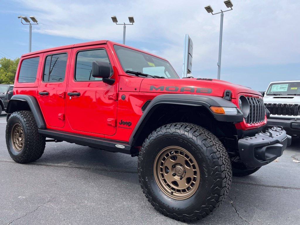 New 2026 Firecracker Red Clear-Coat Exterior Paint Jeep Moab 392 image 56