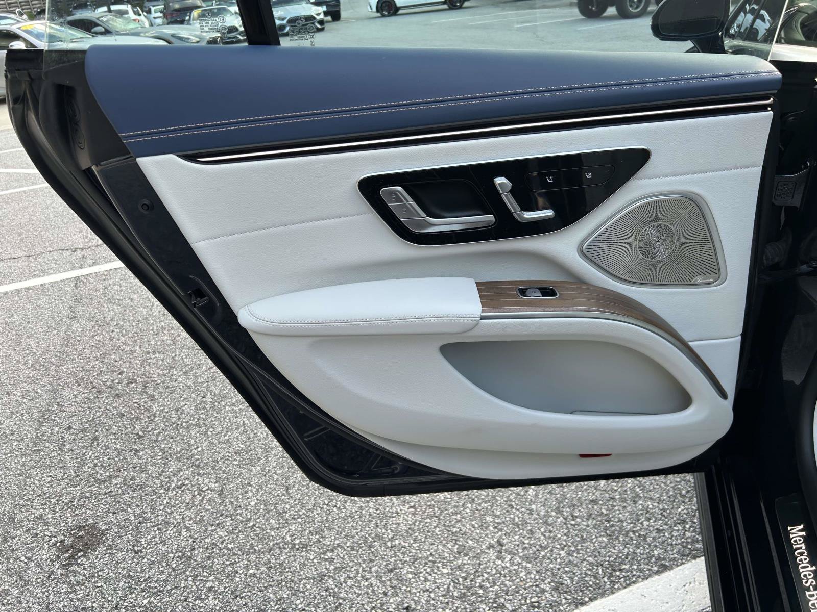 Certified Used 2023 Nautical Blue Metallic Mercedes-Benz EQS 580 4MATIC® Sedan image 37