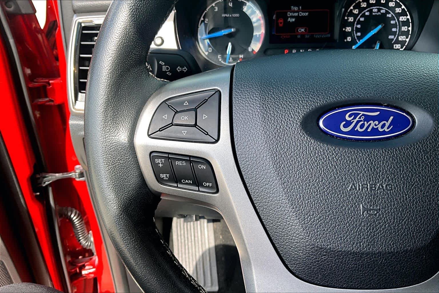 Used 2019 Hot Pepper Red Metallic Tinted Clearcoat Ford XLT image 20