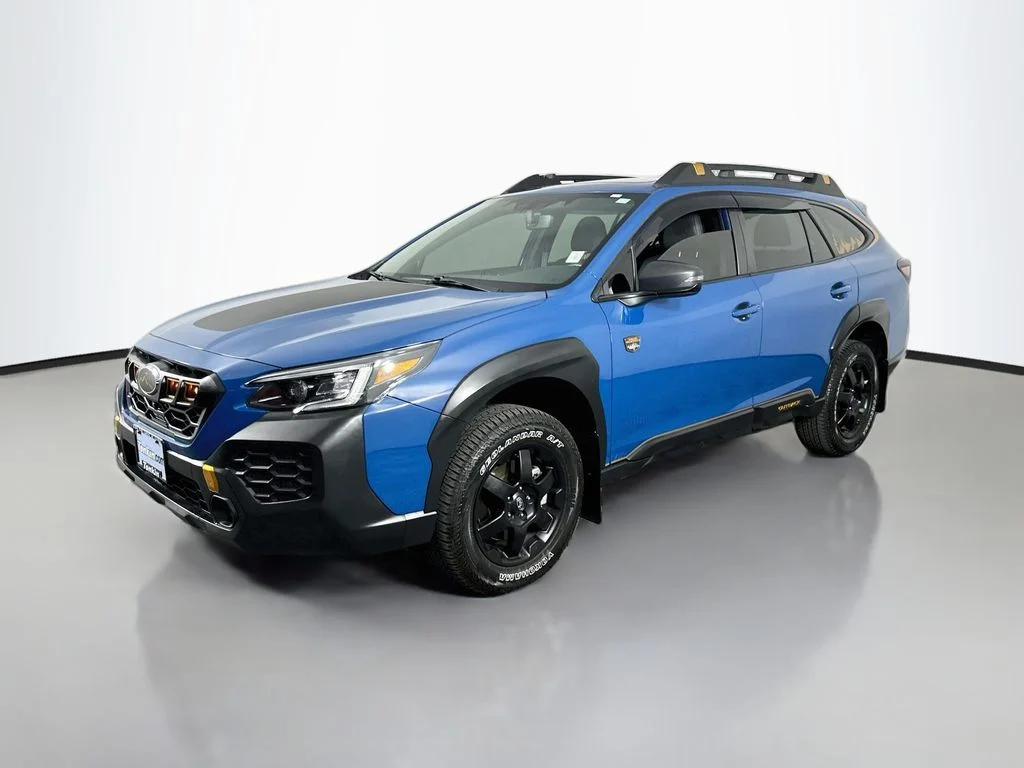 Used 2024 Geyser Blue Subaru Wilderness image 4