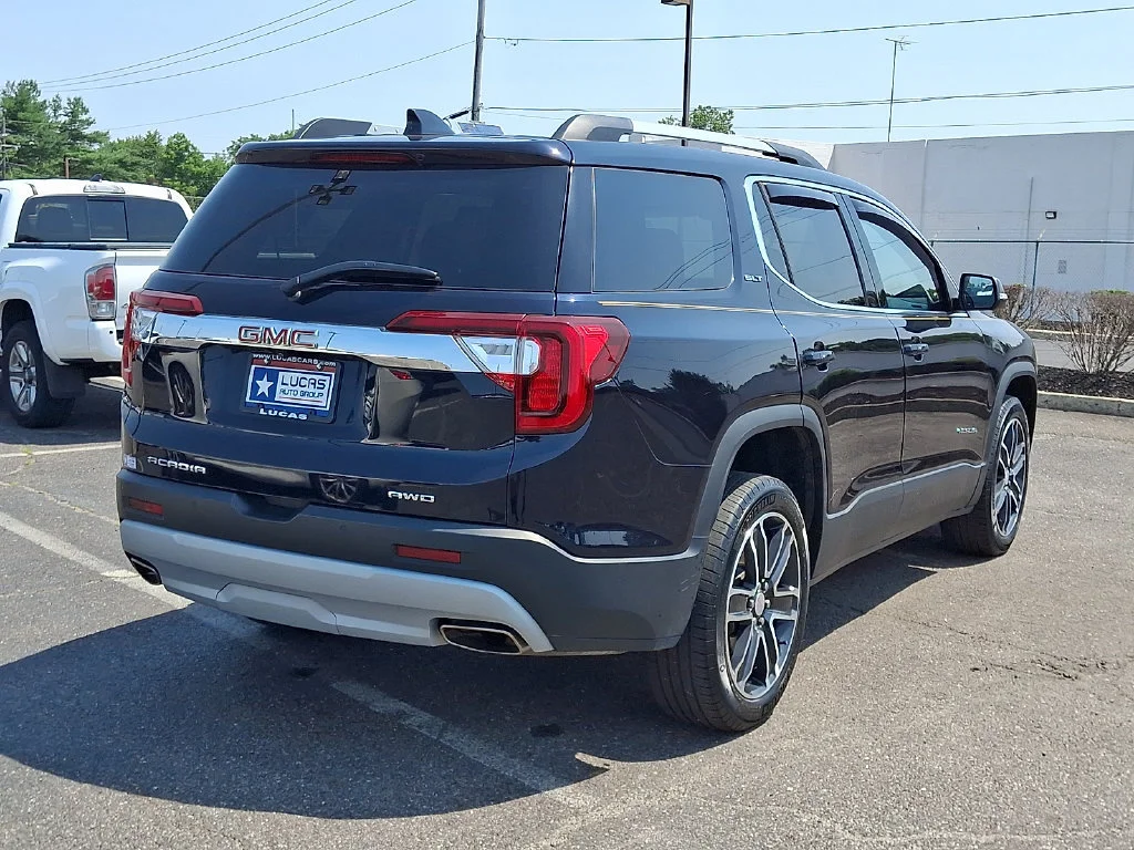 Used 2021 MIDNIGHT BLUE METALLIC GMC SLT image 11