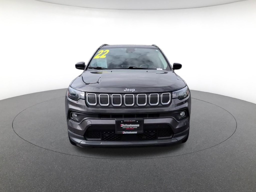 Certified Used 2022 Gray Jeep Latitude image 2