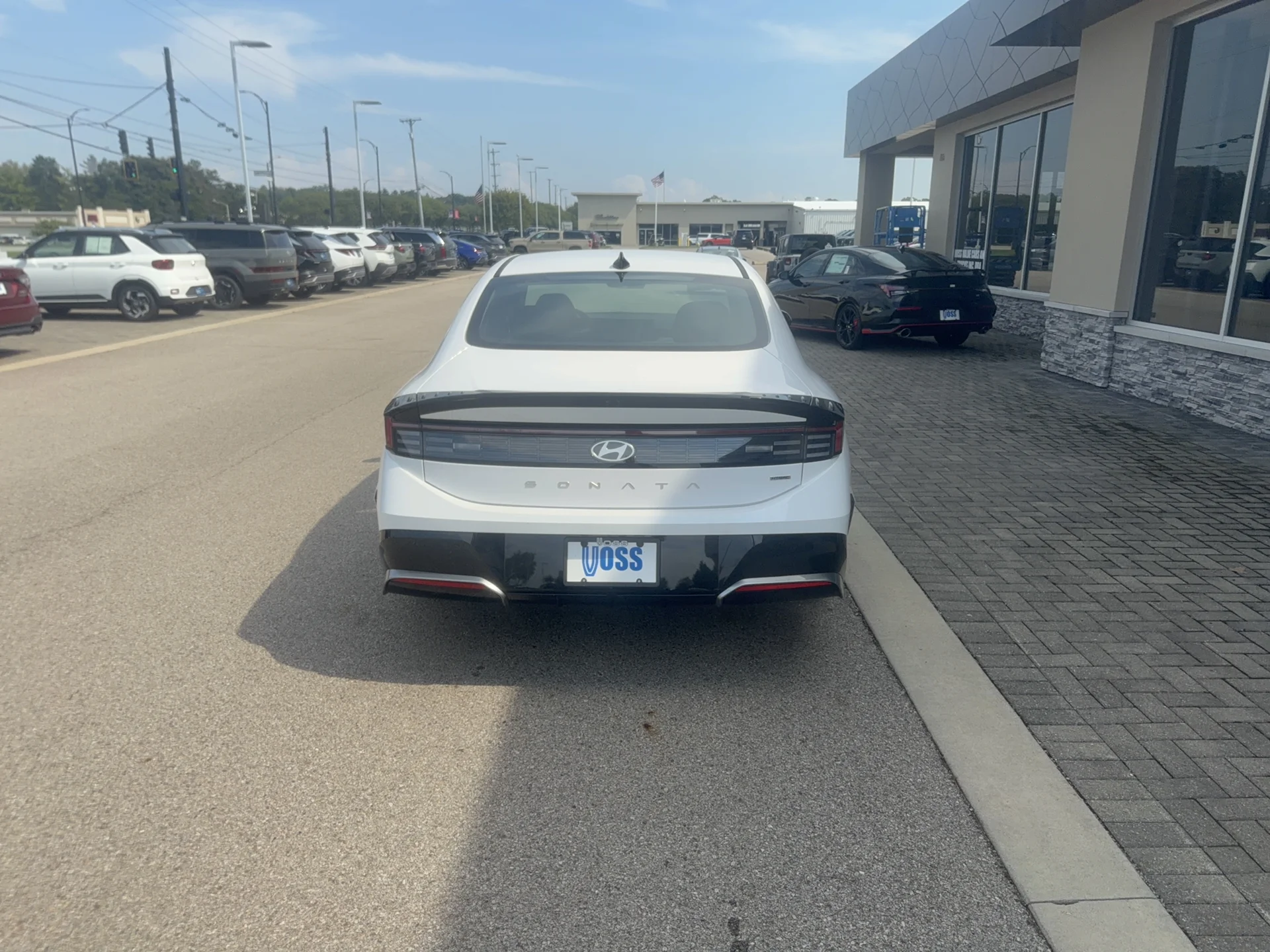 New 2026 Serenity White Pearl Hyundai SEL Sport image 8