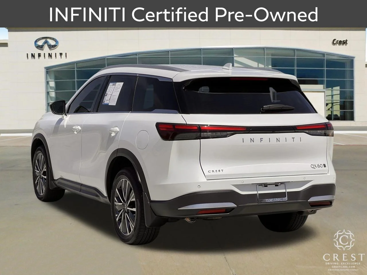 Certified Used 2027 Radiant White INFINITI LUXE image 7