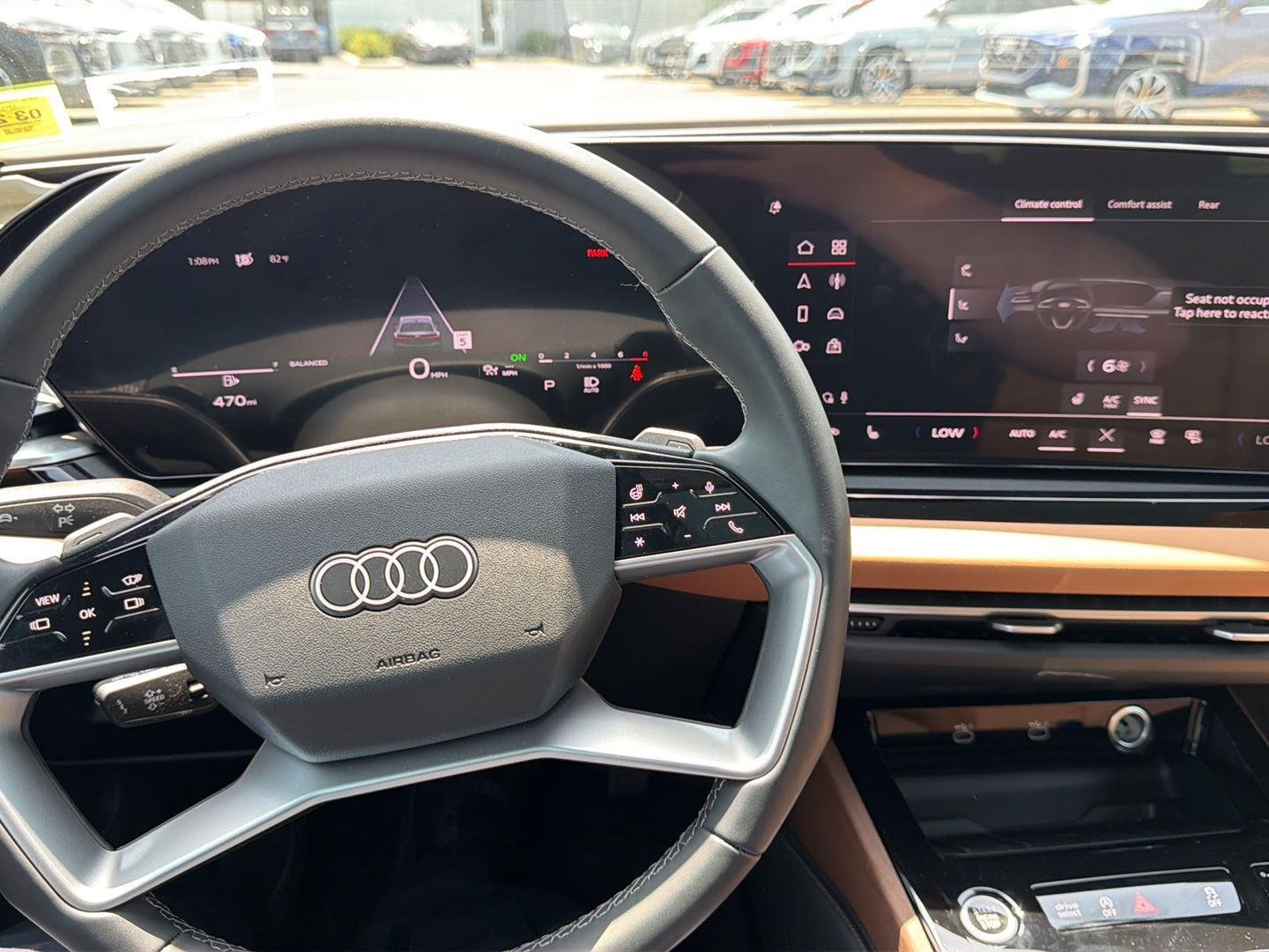 Used 2025 Mythos Black Metallic Audi Premium Plus image 11