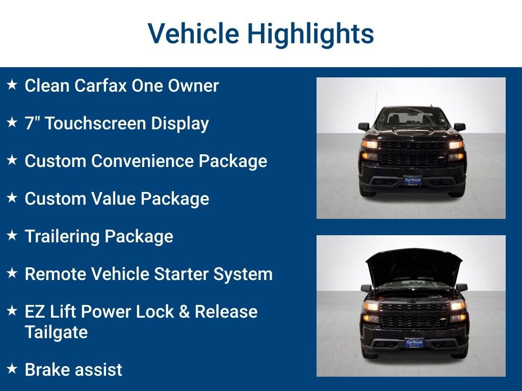Used 2022 Black Chevrolet Custom image 3