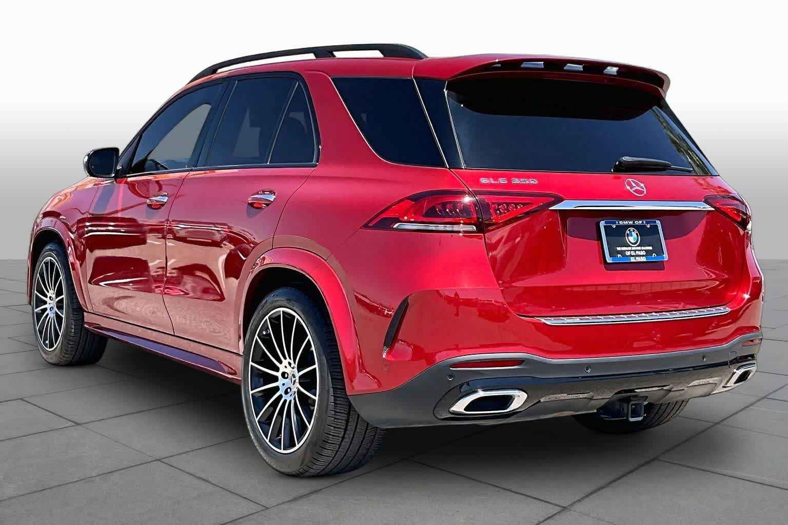 Used 2022 MANUFAKTUR Cardinal Red Metallic Mercedes-Benz GLE 350 image 11