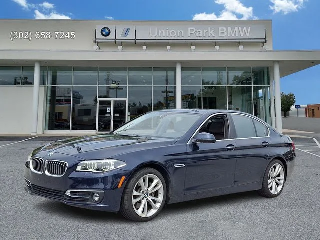 Used 2015 Imperial Blue Metallic BMW 535i xDrive image 1
