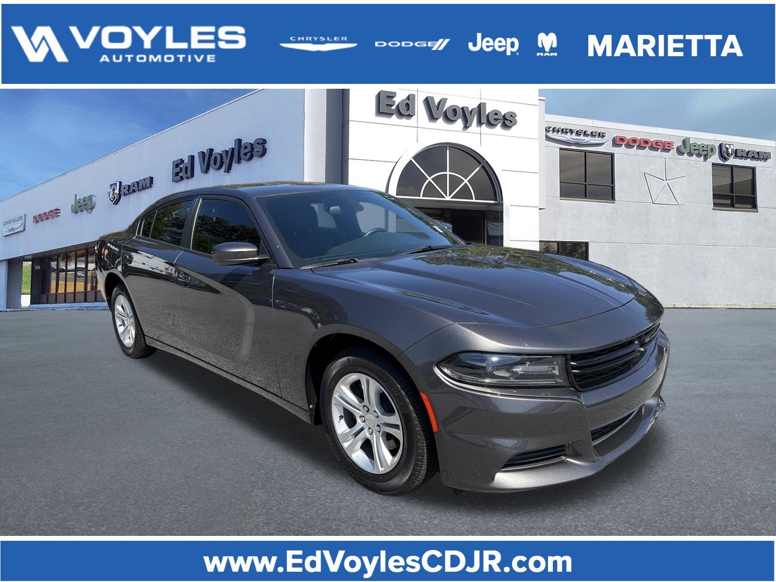 Used 2019 Granite Pearlcoat Dodge  image 1