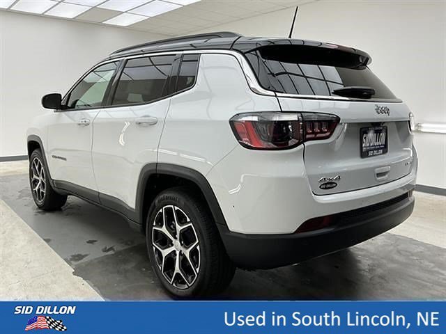 Used 2024 Bright White Clea Jeep Limited image 6