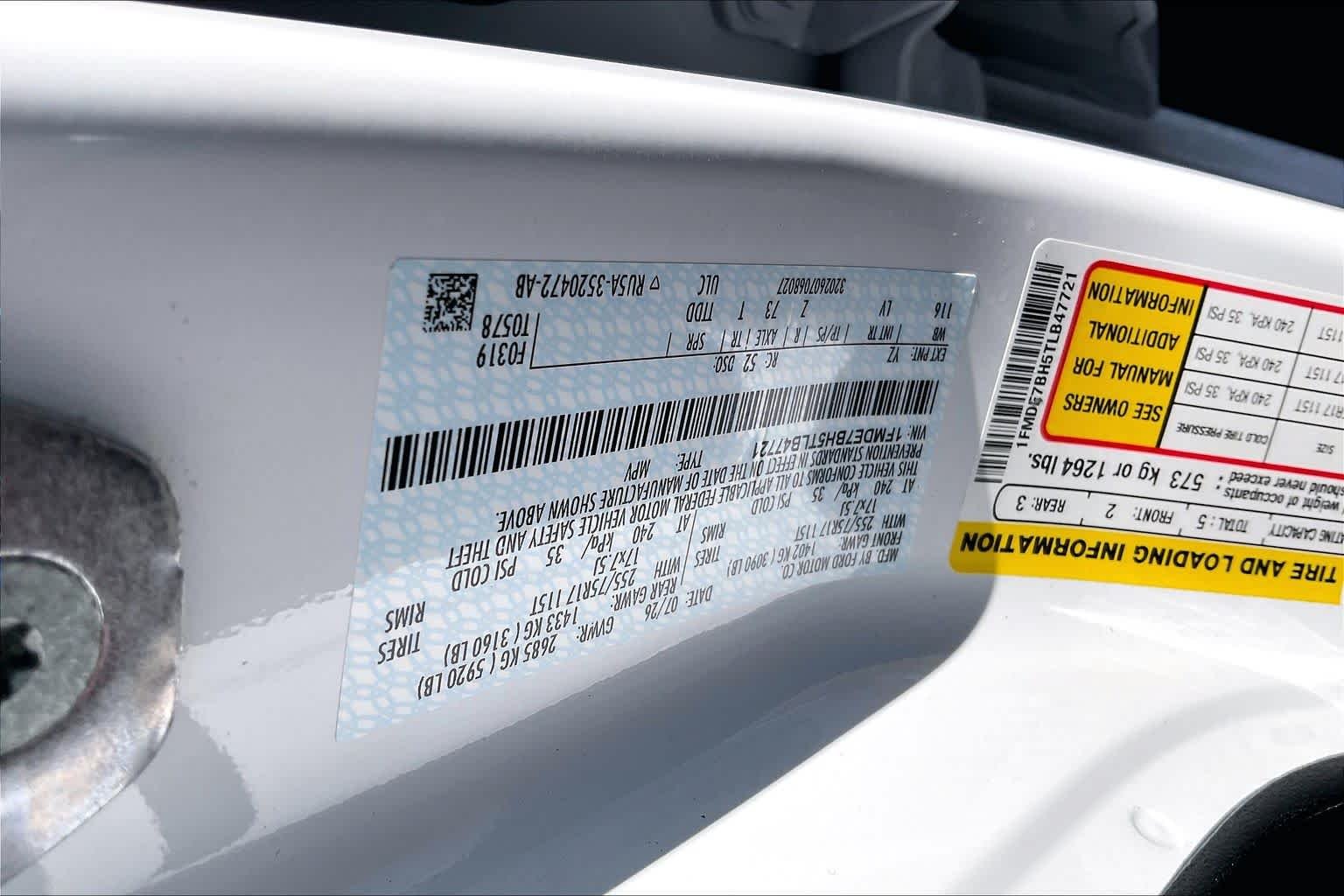 New 2026 Oxford White Ford Big Bend® image 19