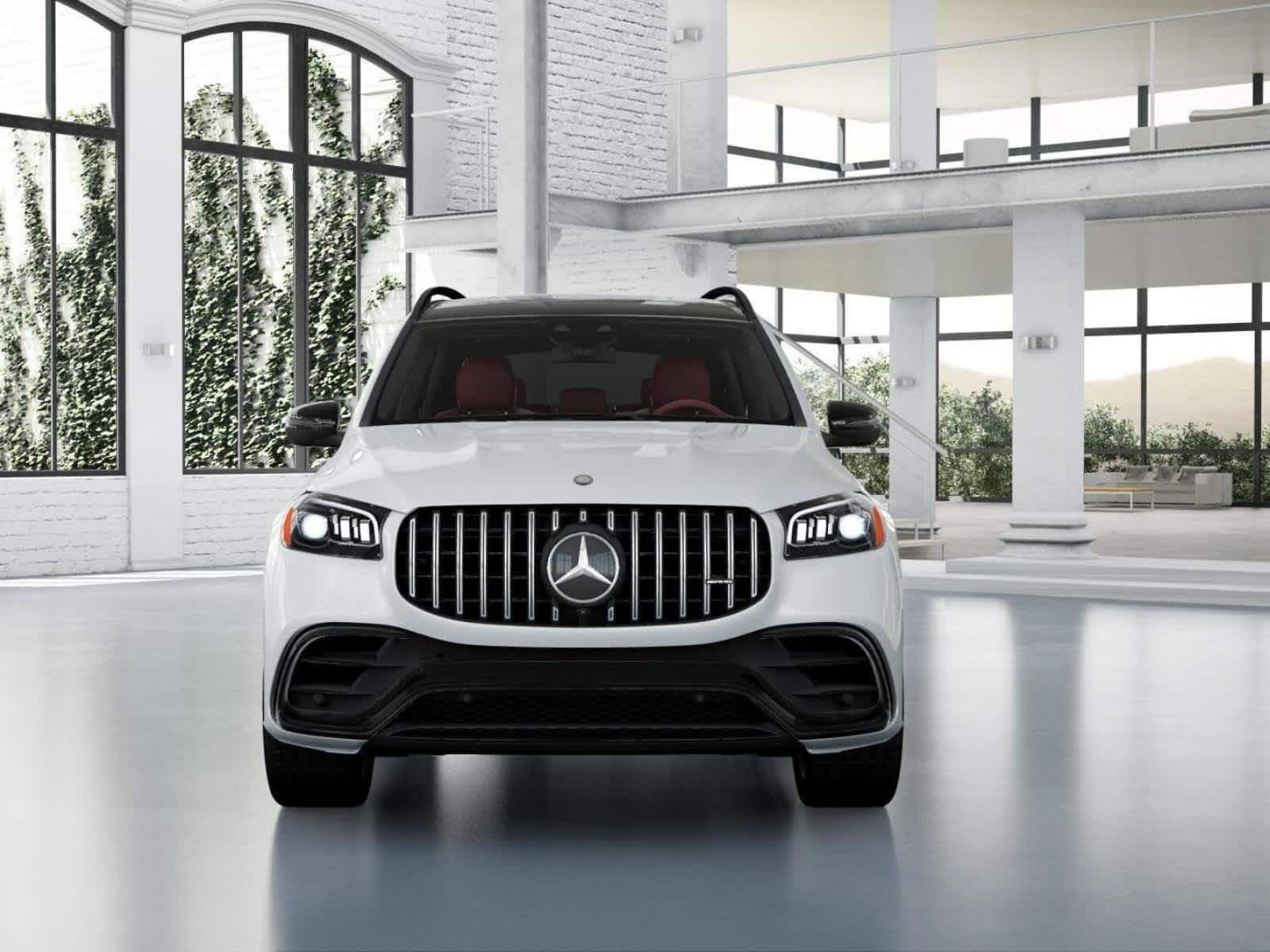 New 2026 MANUFAKTUR Moonlight White Metallic Mercedes-Benz AMG® GLS 63 image 6