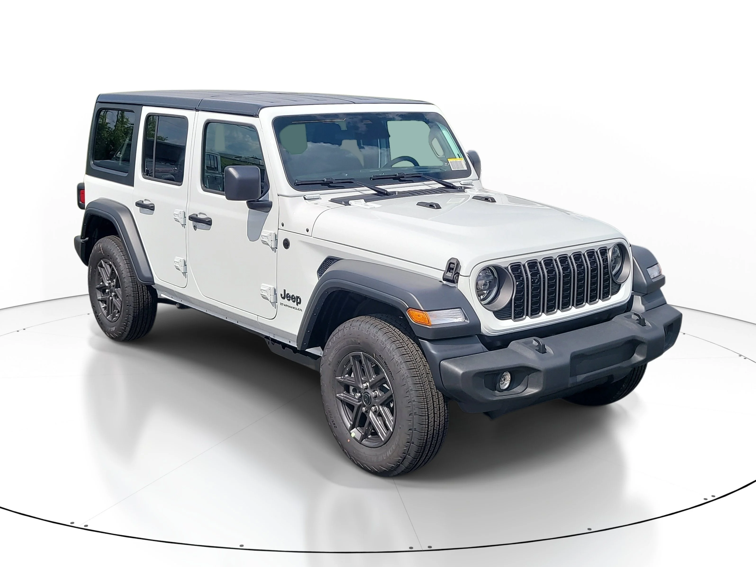 New 2026 Bright White Clearcoat Jeep Sport S image 1
