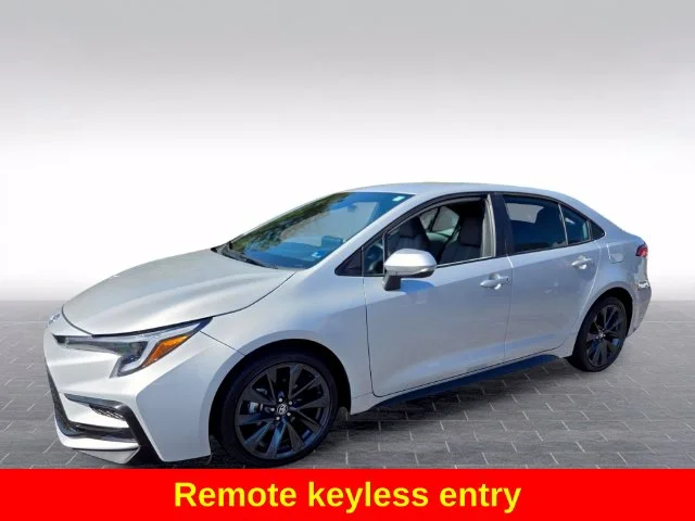 Used 2024 Silver Toyota SE image 4