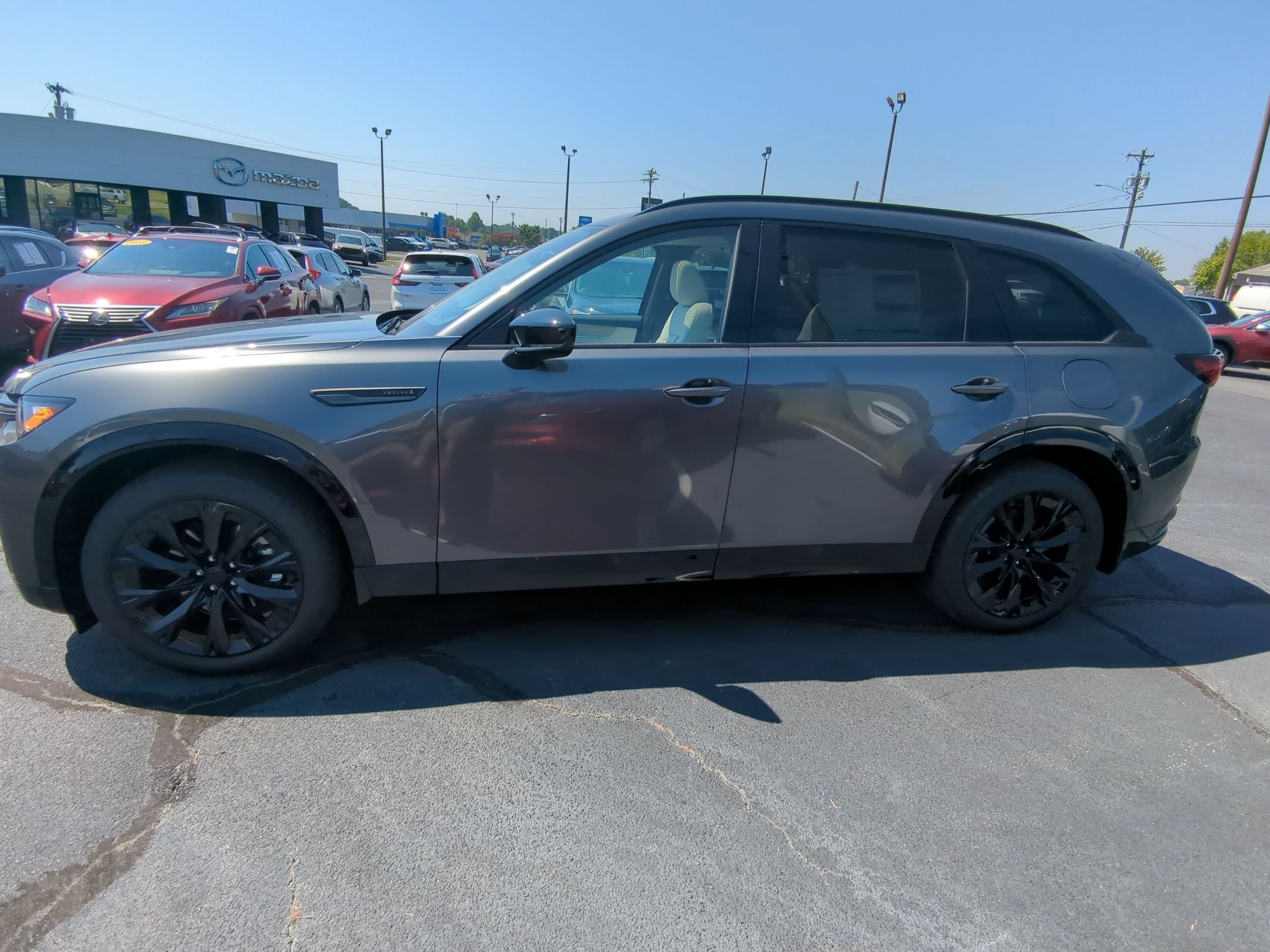 New 2026 Machine Gray Metallic Mazda 3.3 Turbo S Premium Sport AWD image 4