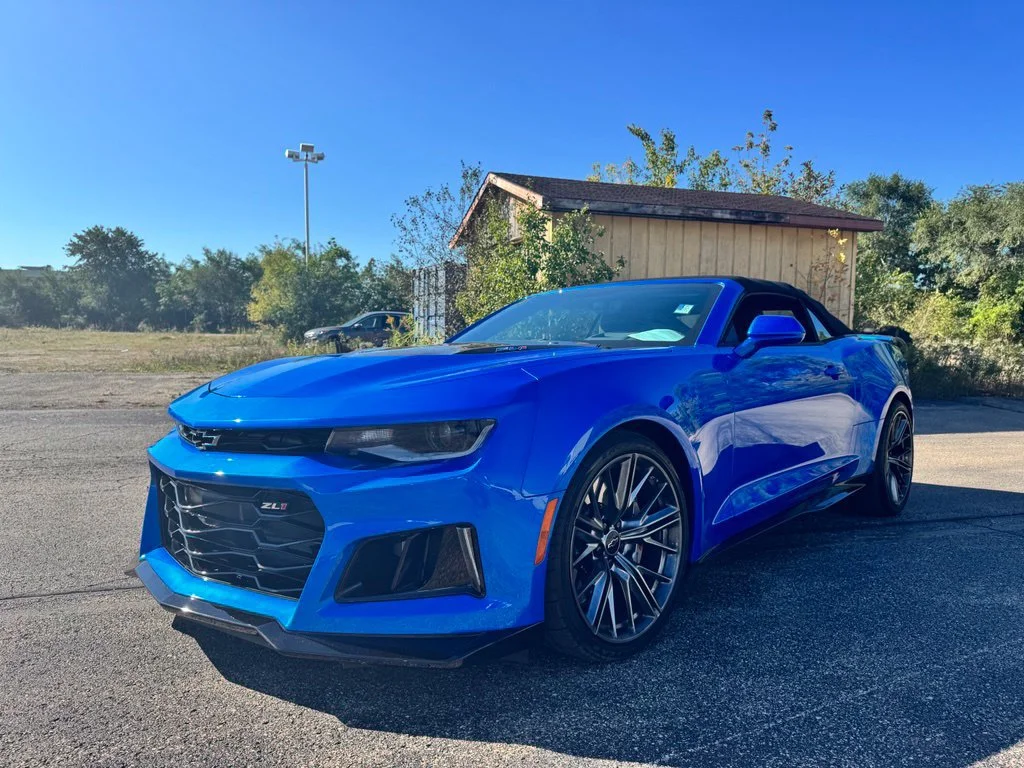Used 2024 Riptide Blue Metallic Chevrolet ZL1 image 5