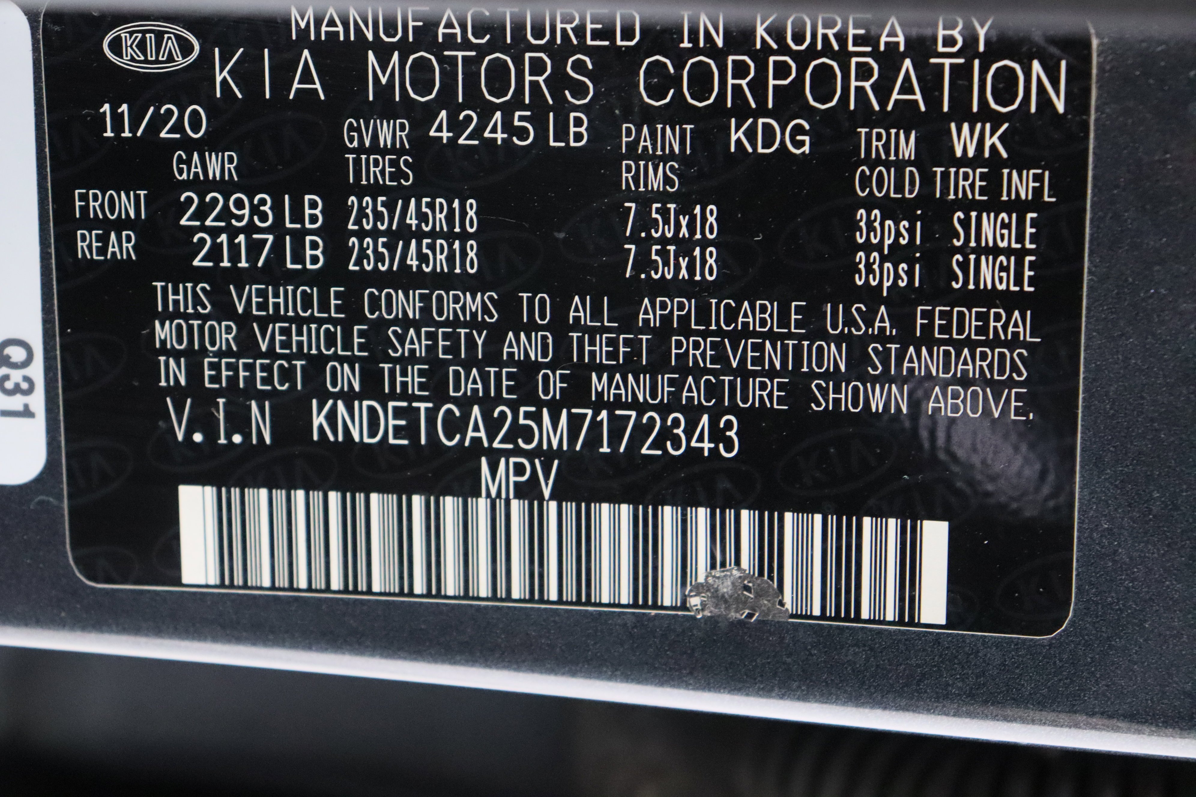 Used 2021 Gravity Gray Kia SX 1.6T image 45