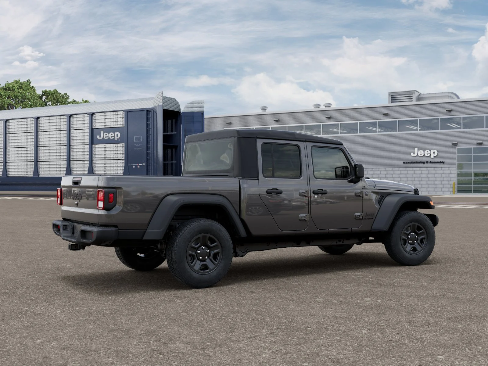 New 2026 Granite Crystal Metallic Clear-Coat Exterior Paint Jeep  image 2