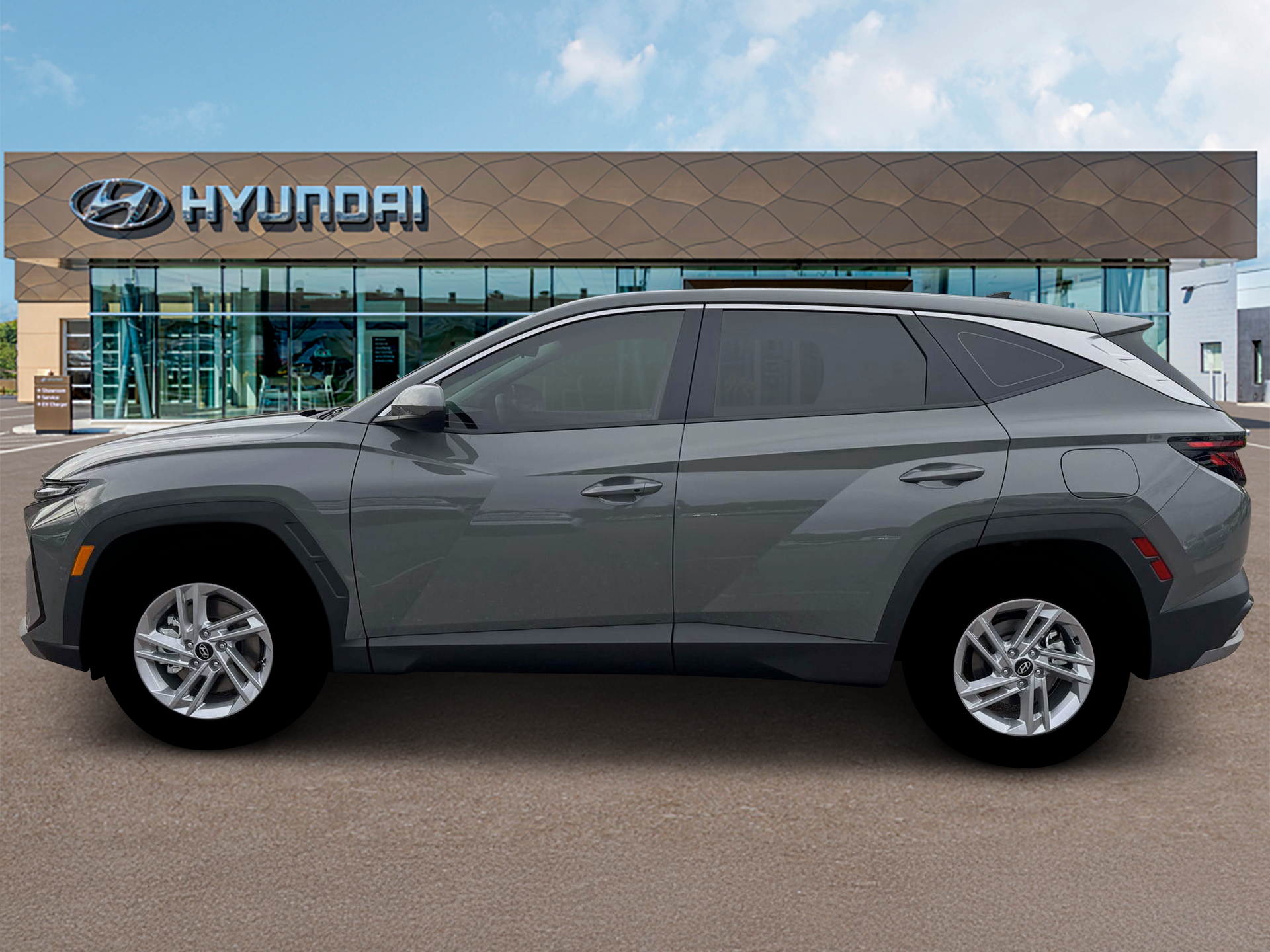 New 2026 Gray Hyundai SE FWD image 3