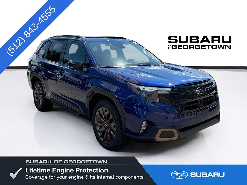 New 2026 Blue Subaru Sport Hybrid image 1