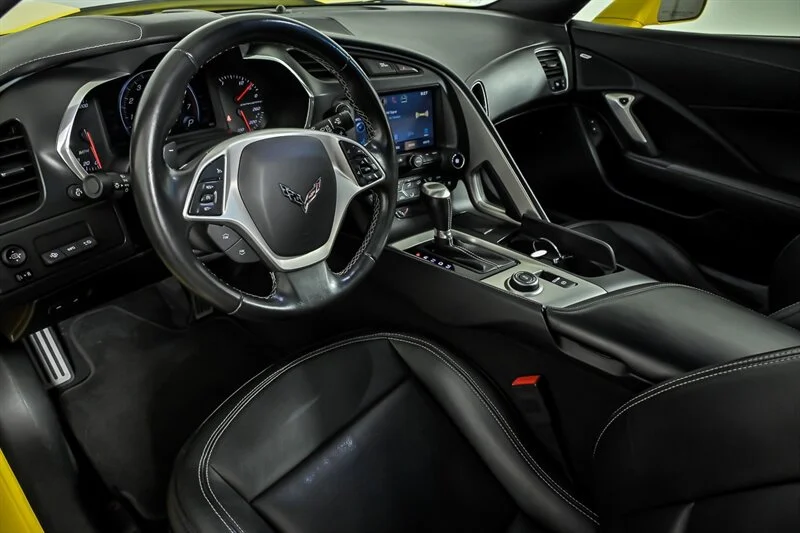 Used 2014 Velocity Yellow Tintcoat Chevrolet Stingray image 16