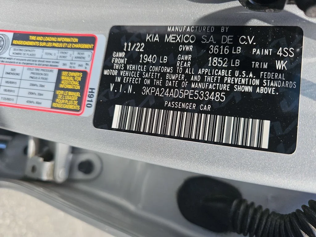 Used 2023 Silver Kia LX image 32