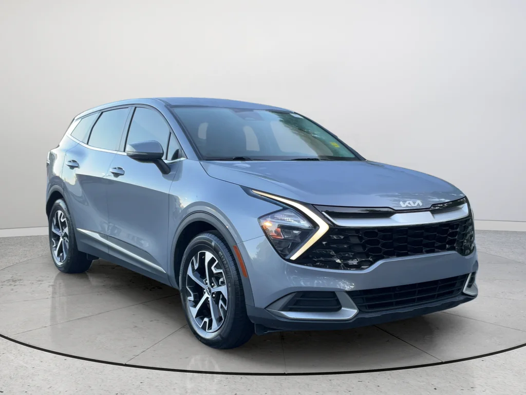 Used 2023 Silver Kia EX image 1