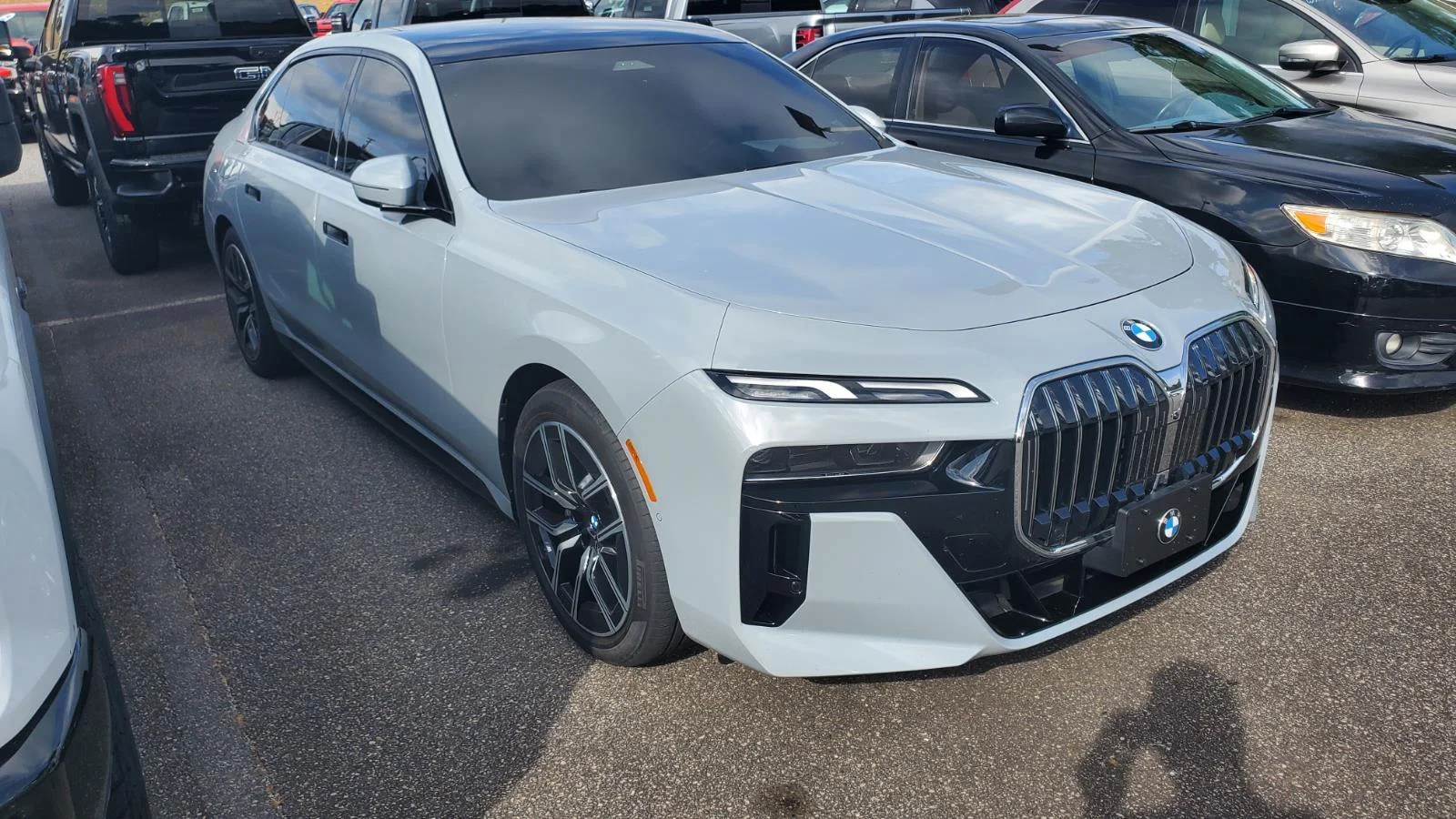 Used 2024 Brooklyn Grey Metallic BMW 740i xDrive image 2