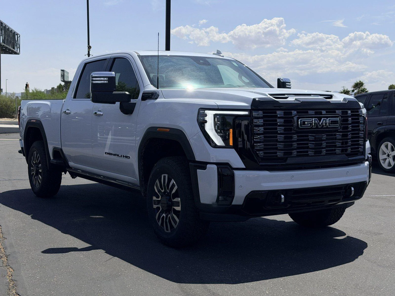 New 2026 Glacier White Tricoat GMC Denali Ultimate image 1