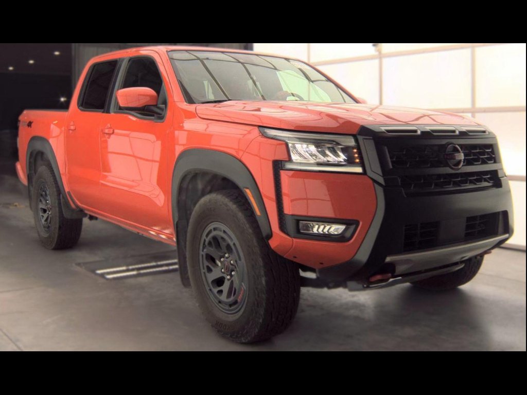 Certified Used 2025 Afterburn Orange Nissan PRO-4X image 1