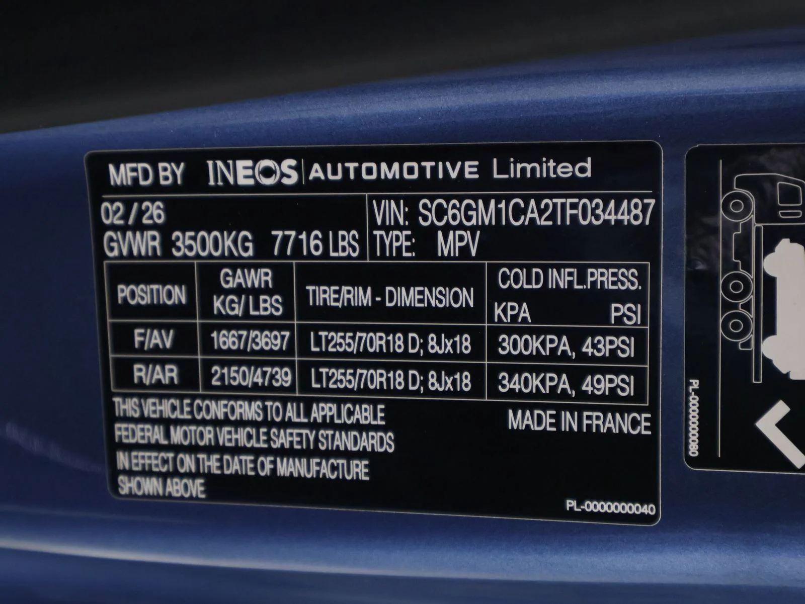 New 2026 Shale Blue INEOS Trialmaster Edition image 22