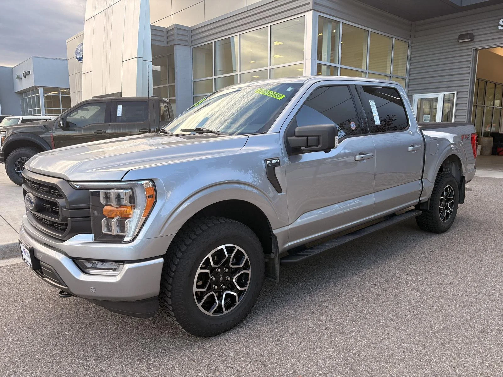Used 2023 Iconic Silver Ford XLT image 1