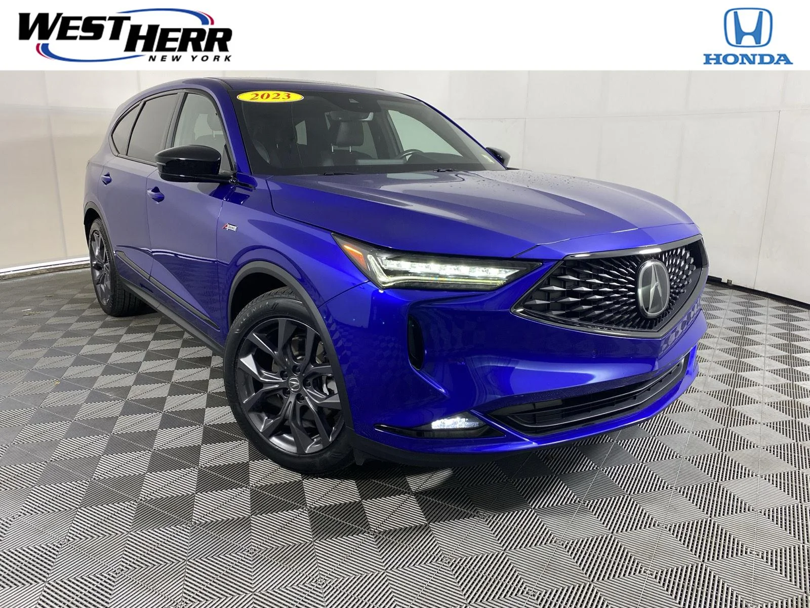 Used 2023 Apex Blue Pearl Acura SH-AWD w/A-SPEC image 1