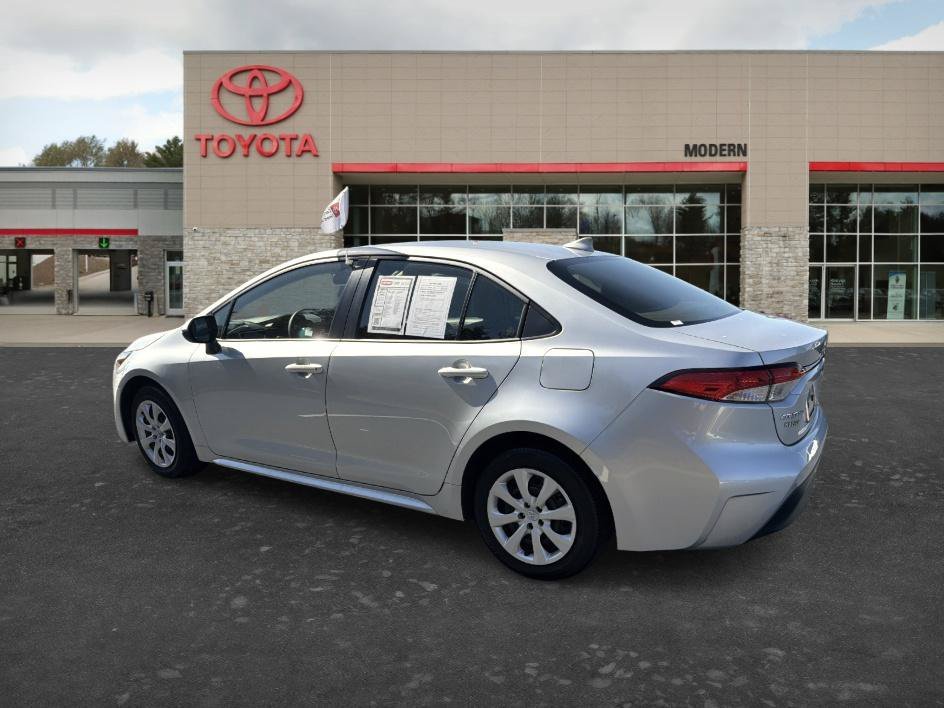 Certified Used 2026 Classic Silver Metallic Toyota Hybrid LE image 6