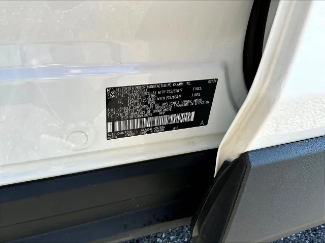 Used 2024 White Toyota LE image 21