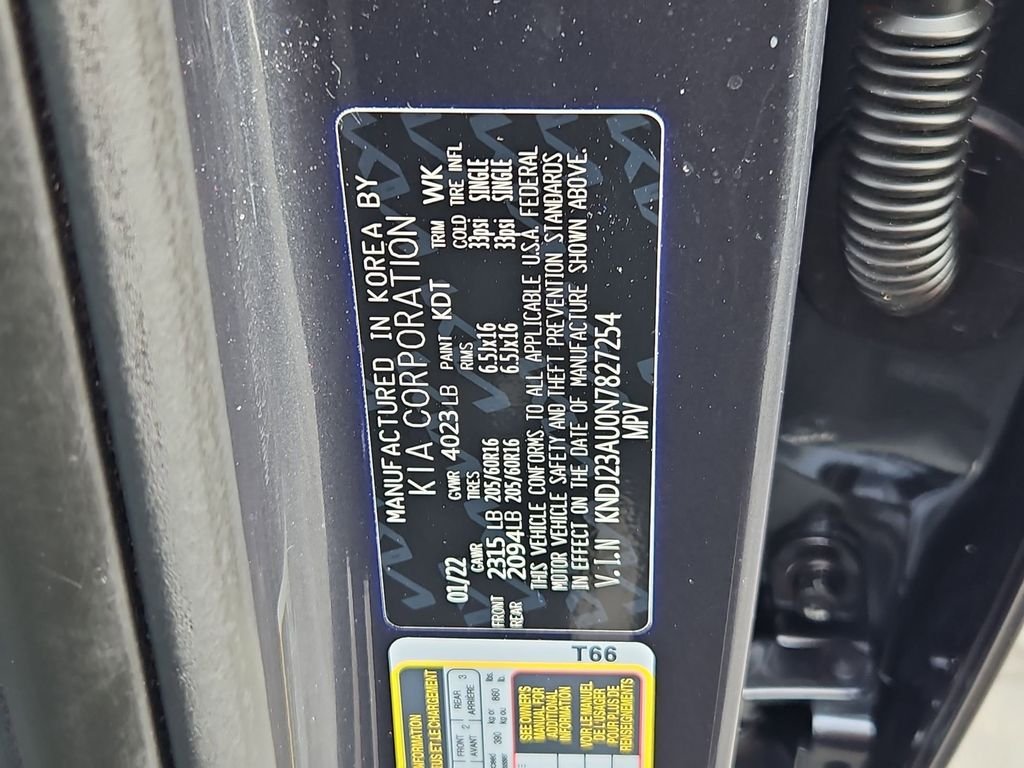Used 2022 Gravity Gray Kia LX image 31