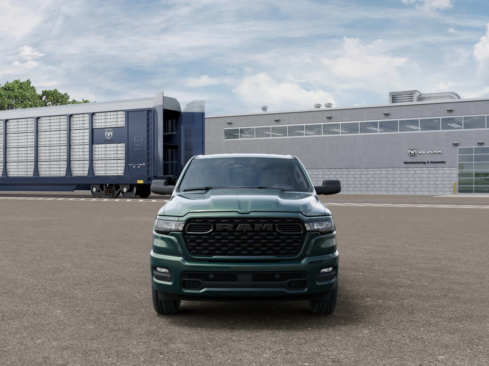 New 2026 Serrano-Green Metallic Exterior Paint RAM  image 6